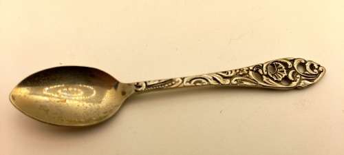 Vintage Nickel Silver Spoon set made in Holland - Boxed