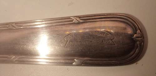12pc Antique/Vintage Yeoman Silver Plated  Fruit and Cake Cutlery set made in England - Boxed