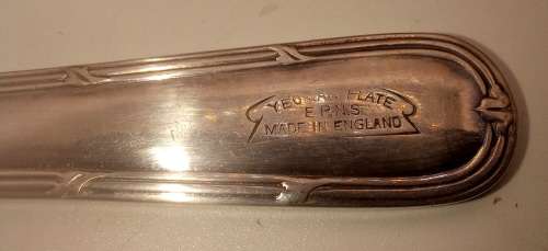 12pc Antique/Vintage Yeoman Silver Plated  Fruit and Cake Cutlery set made in England - Boxed