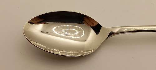 Antique spoon with unidentified TW&S Hallmark - Silver or Silver Plated -  126mm 15,6 grams
