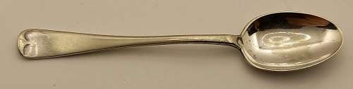 Antique spoon with unidentified TW&S Hallmark - Silver or Silver Plated -  126mm 15,6 grams