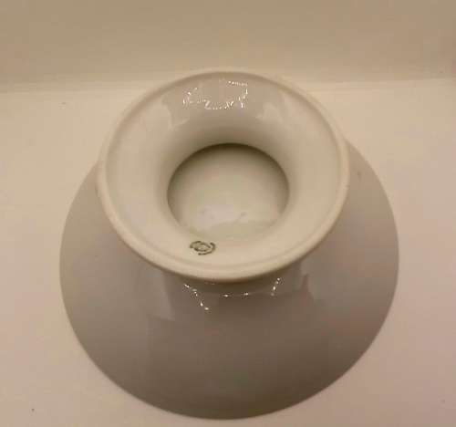 Vintage VICTORIA Czechoslovakia China Floral Raised Bowl 77x210mm