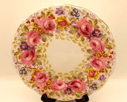 Vintage Royal Albert "Serena"  Trio - (Gold on rim Faded) (8 Available)