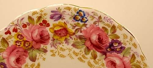 Vintage Royal Albert "Serena"  Trio - (Gold on rim Faded) (8 Available)