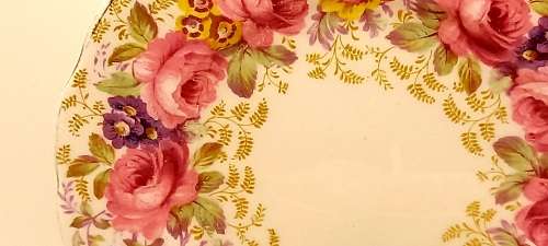 Vintage Royal Albert "Serena"  Trio - (Gold on rim Faded) (8 Available)