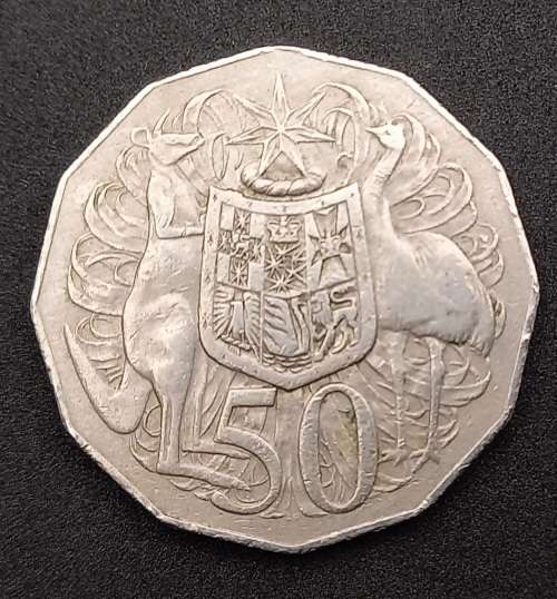 1978 Australia 50 Cents - Elizabeth II 2nd Portrait - Dodecagonal type