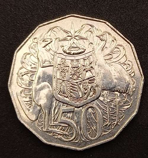 2007 Australia 50 Cents - Elizabeth II 4th Portrait