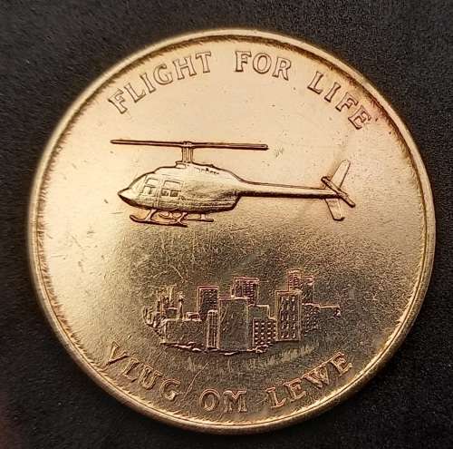 Flight for life Lions Foundation members medallion