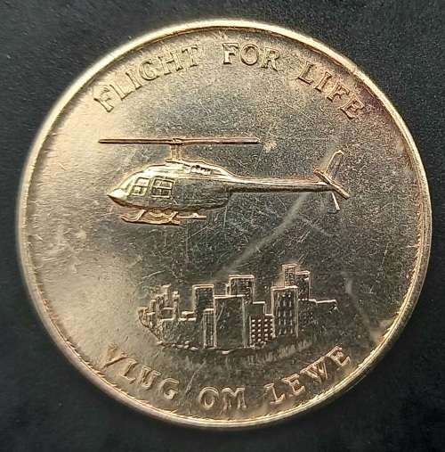Flight for life Lions Foundation members medallion