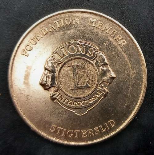 Flight for life Lions Foundation members medallion