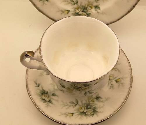 Vintage PARAGON "First love" Trio Stroke-on-Trent,By appointment to The Queen - 5 available