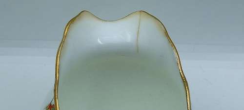 Vintage Paragon Creamer and Sugar Bowl Bone China -(Both have hairline crack)
