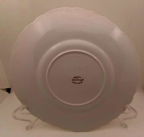 Vintage COLCLOUGH Bone China Cake Plate Made in England  Excellent Condition