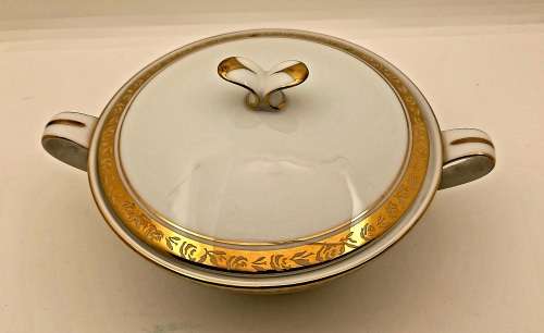 Vintage Noritake 'ASHLEIGH' 6224 Sugar Bowl with Lid -Japan U.S Design-Excellent