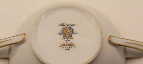 Vintage Noritake 'ASHLEIGH' 6224 Sugar Bowl with Lid -Japan U.S Design-Excellent