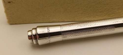 Vintage C1934 Life Long Sterling .925 Silver Ladies Pencil in original box with instructions