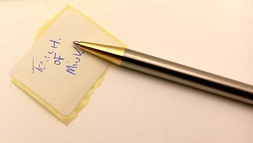 The Touch of Mink Pen and Pencil set Metallic and Lacquer