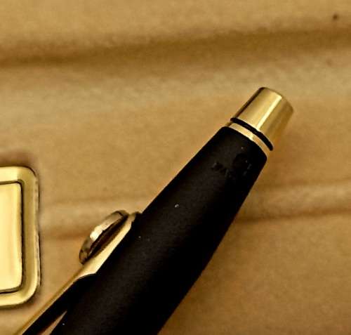 Vintage Cross Classic Black 2502 Ballpoint Pen -With case -Branded