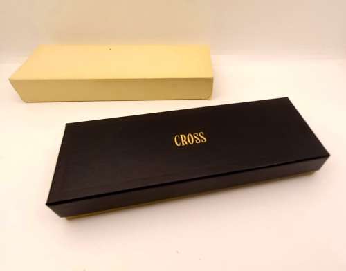 Vintage Cross Classic Black 2502 Ballpoint Pen -With case -Branded