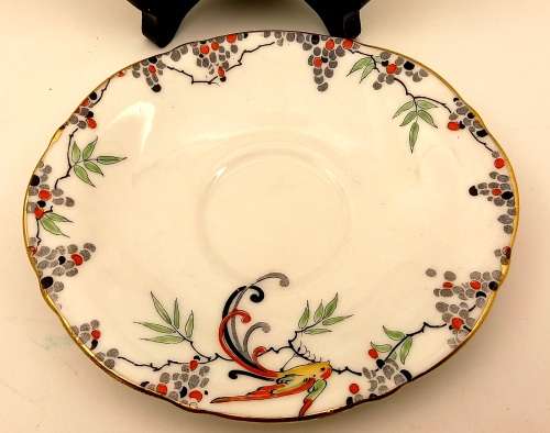 Vintage Paragon Trio Bone China -(Cup have hairline crack and stained )