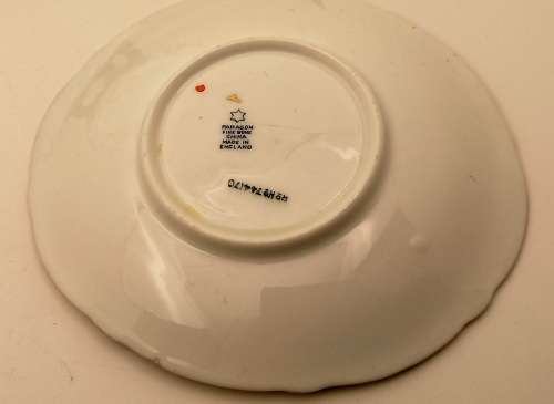 Vintage Paragon Trio Bone China -(Cup have hairline crack and stained )
