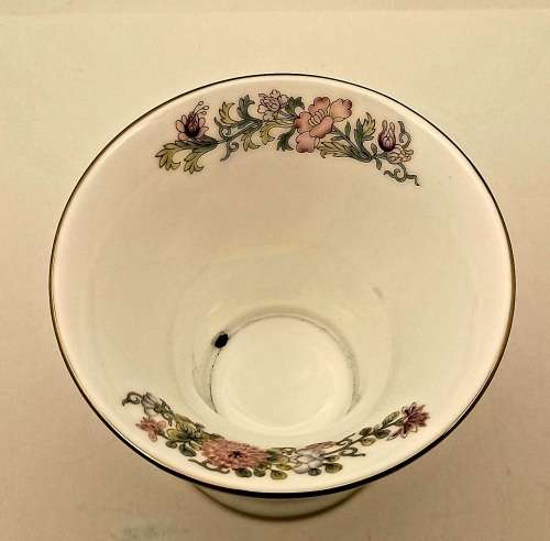 Vintage Wedgwood Bone China Vase KUTANI CRANE made in England 90x90mm