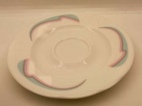 Vintage 1986 Royal Albert Bone China HORIZONS Aurora series Tea Duo -(Cup has black marks)