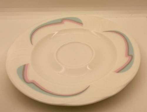 Vintage 1986 Royal Albert Bone China HORIZONS Aurora series Tea Duo -(Cup has black marks)