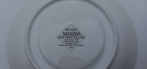 4 Mikasa MAXIMA Super strong fine China side plates 161mm-Japan (Bid is for all 4)