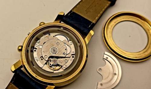 Vintage Pascal Schilcher - Men's automatic watch- Not working no crown ,Automatic Weight loose