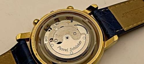 Vintage Pascal Schilcher - Men's automatic watch- Not working no crown ,Automatic Weight loose