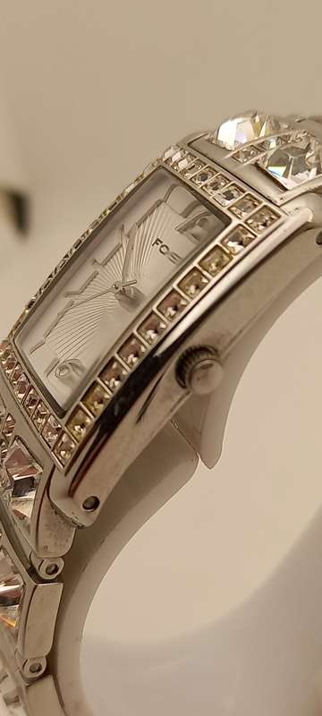 Pre-owned Ladies F2 Fossil ES-1512 110804  watch with original strap- WORKING and in great condition