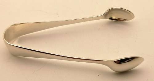 6 Vintage-Angora Silver plated EPNS Tea Spoons and Sugar Tongs in Original box Made in England