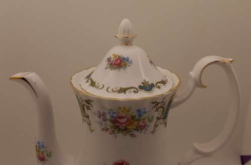 Vintage Royal Albert Berkeley Coffee pot (No Damage)