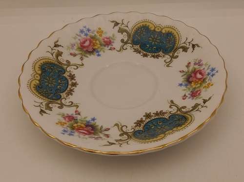 Vintage Royal Albert Berkeley coffee Duo (Cup has 2 hairline cracks  )