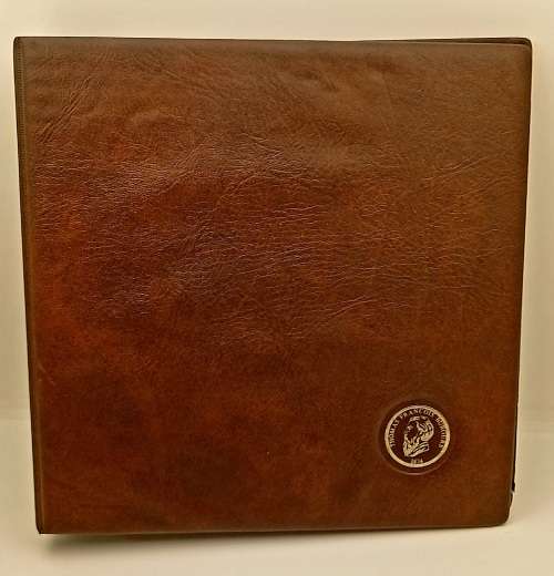 Koloman Handler coin album made in Austria hold 93 coins 225x220mm