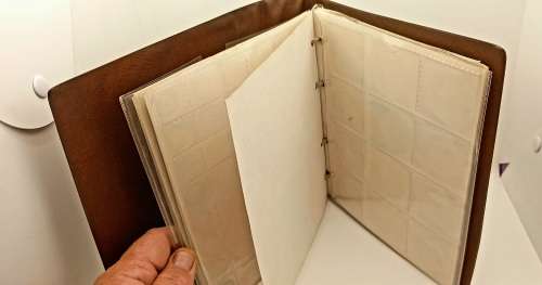Koloman Handler coin album made in Austria hold 93 coins 225x220mm