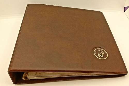 Koloman Handler coin album made in Austria hold 93 coins 225x220mm