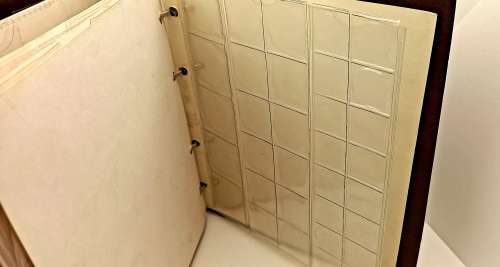 Koloman Handler coin album made in Austria hold 93 coins 225x220mm