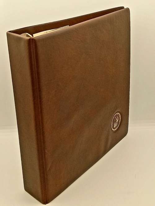 Koloman Handler coin album made in Austria hold 93 coins 225x220mm