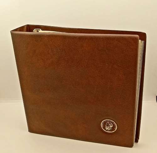 Koloman Handler coin album made in Austria hold 93 coins 225x220mm