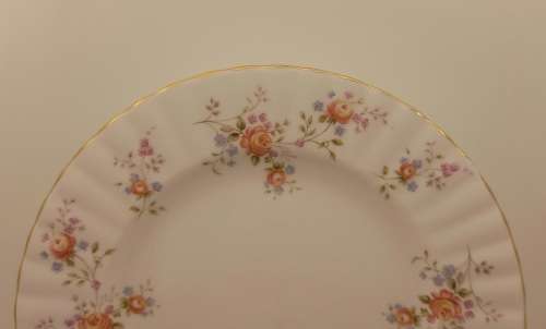 Vintage Royal Albert  `Peach Rose` Fish /Salad Plate (6 available) 206mm