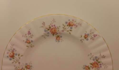 Vintage Royal Albert  `Peach Rose` Fish /Salad Plate (6 available) 206mm