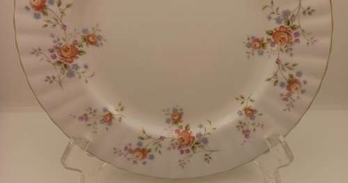 Vintage Royal Albert  `Peach Rose` Fish /Salad Plate (6 available) 206mm