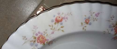 Vintage Royal Albert  `Peach Rose` Large Oval  Meat Platter 413x315mm
