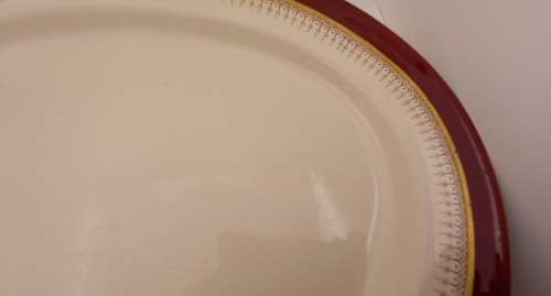 Vintage SIMPSONS pottery Ambassodor ware England Oval Platter 335x405mm