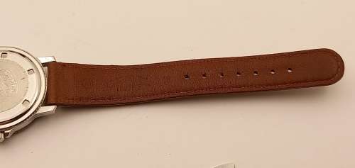 Pre-owned Camel Trophy 10ATM Quartz Adventure Men's Watch- Working- Camel Leather Strap