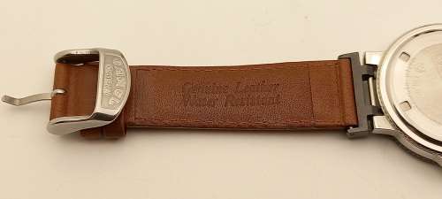 Pre-owned Camel Trophy 10ATM Quartz Adventure Men's Watch- Working- Camel Leather Strap