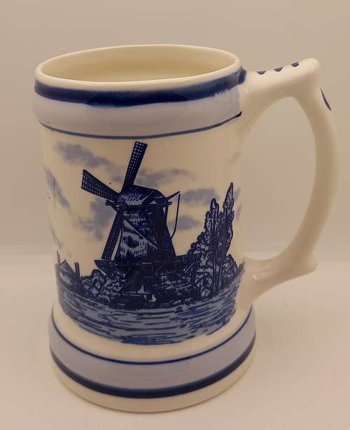 Delfts Blue Hand painted Cup Made in Holland 134x95x120mm