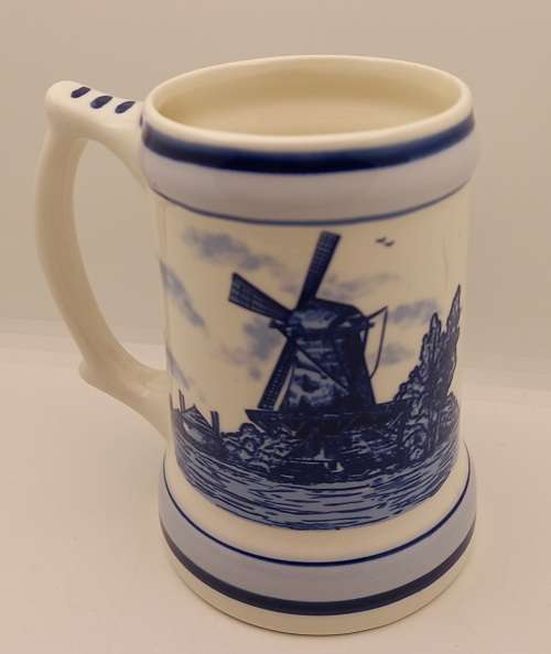 Delfts Blue Hand painted Cup Made in Holland 134x95x120mm
